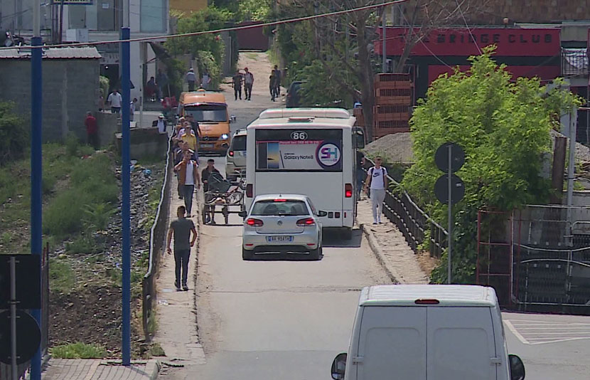 Tirane-Kamze, ure me nje kalim